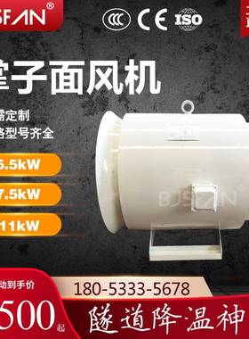 芭蕉扇牌降作业面掌面BJSF5.5k947W7.15kW1k子W隧道排尘温通风机