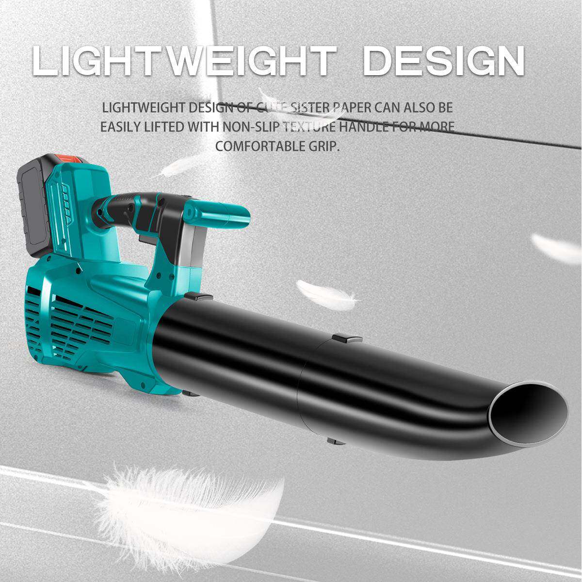 MYU大款手持尘电动吹叶风机暴风机叶二合一鼓风机吹树除家用锂电