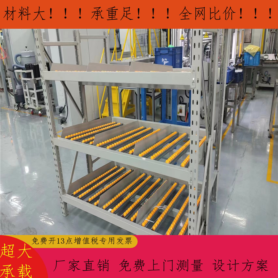 胶框螺丝专用先进先出货架