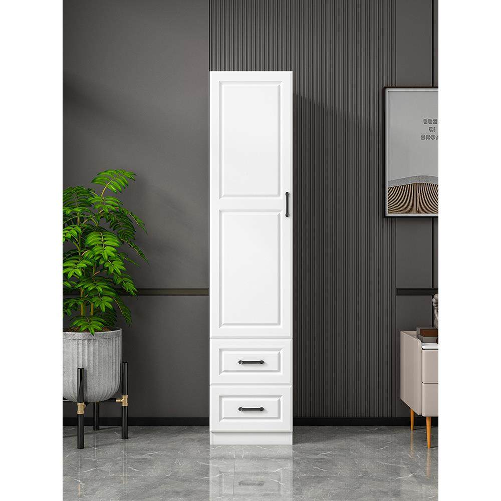 单门欧柜式小衣柜边20简柜立柜身柜现代约阳台组合收纳窄夹缝柜2