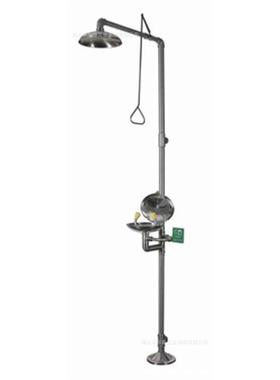 实验室车间专用04不锈钢外加AB急SFUD层紧涂冲淋验厂安3防洗眼器