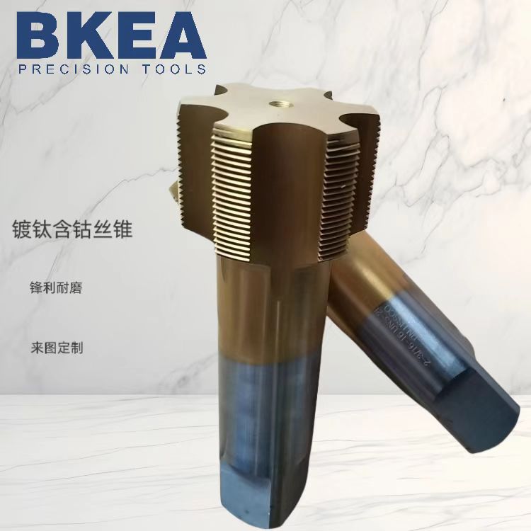 含钴镀钛左旋英制精密丝锥