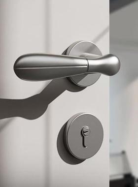 新款保龄球门锁27370锁木极门室内门锁执手静音磁意吸锁体式简门