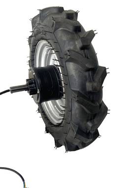 20寸48150Nv.PAAm外挂伺服轮毂电机无刷有齿机器扭人单轴边低速大