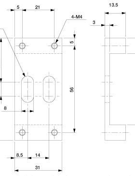 机械手[配件1接31065无品牌/连]件旋转支架