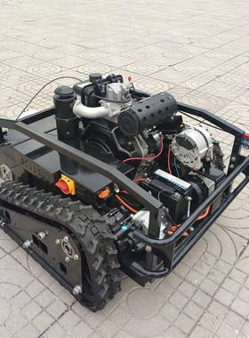 大荒马力控割草机自充电DAU果园光伏茶园草机碎遥高草柴油开打草