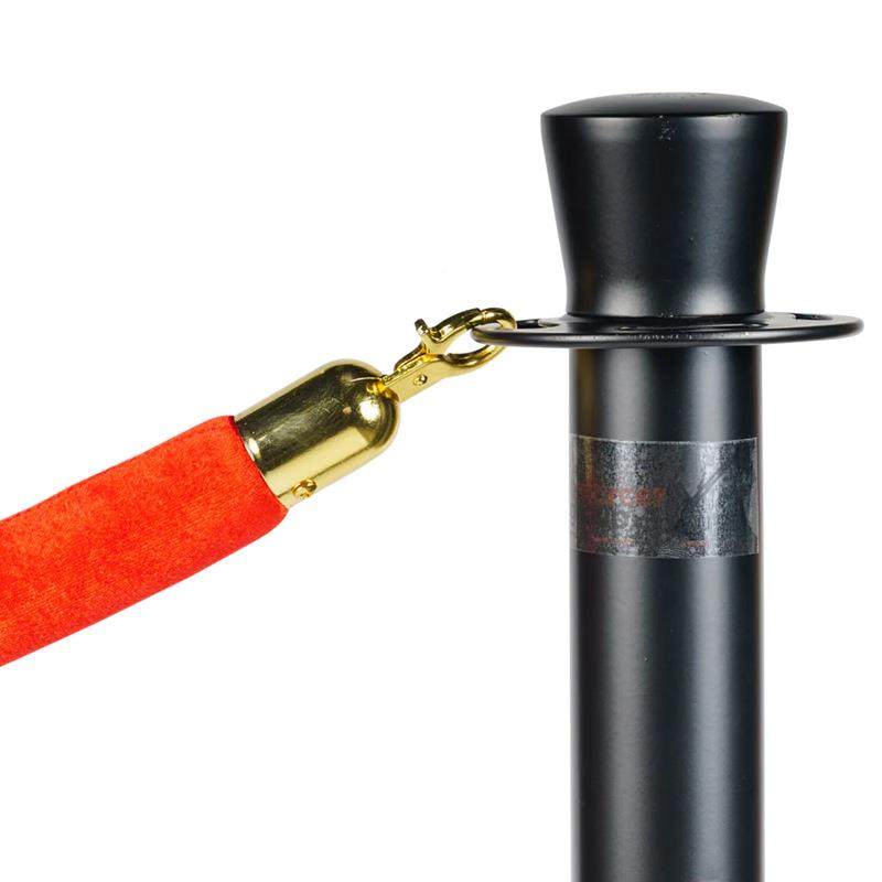 纯黑不锈钢杆座酒店挂LHF-LG-5绳栏排队柱1立.5米可移护栏动一米,基础建材,脚轮/万向轮,淘宝优惠券,粉丝福利购,淘宝优惠卷