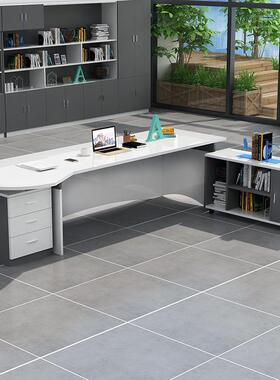 老板桌简子约现代单人办公0913桌沐办公室大桌椅组合锦总裁经理桌