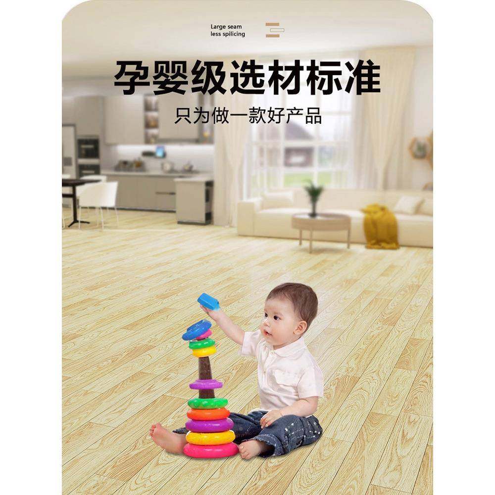 板家用地板革PV地铺垫地板贴自粘耐厨房改造加C厚磨水泥地直ACA接