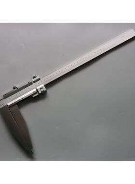 林整体游标卡尺0-30m一体型长爪桂三型500YUX0m600精密量具不锈钢