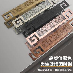 中式大厢门拉手仿g古铜玻璃门把手定制lo雕刻字o酒店包门拉PD-LBL