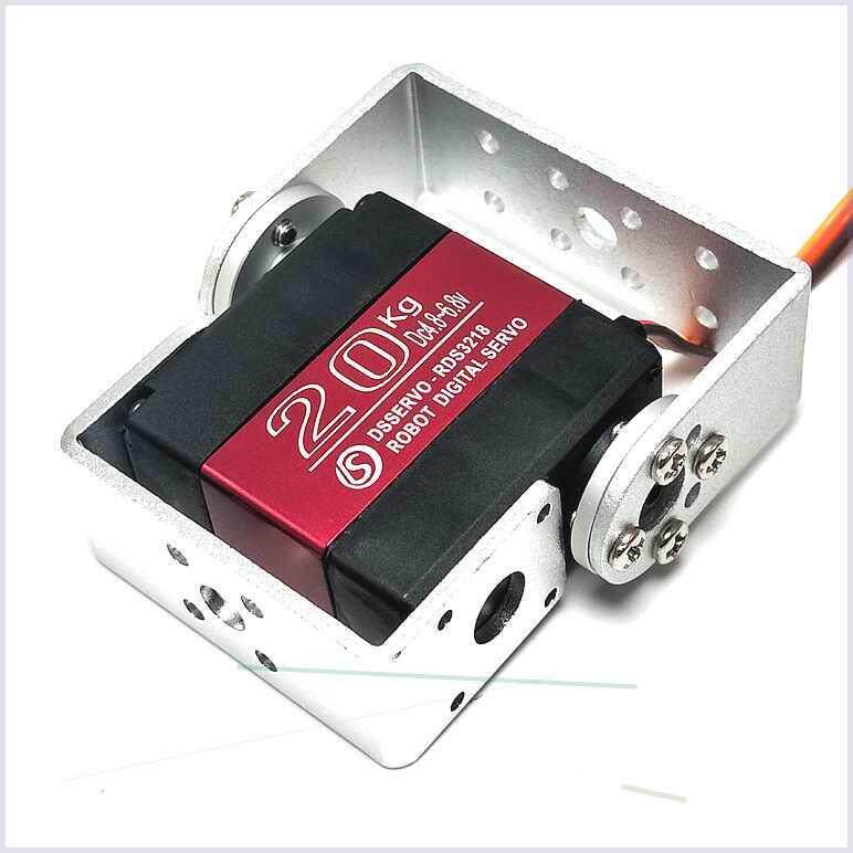 可对公双轴舵机扭高矩BPK舵机大码大速属机器人数金字舵机云台扭