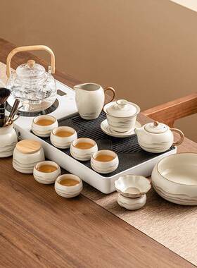 工厂千里具江山茶盘全自动一体干泡QXG茶小型排水202式台5新款茶