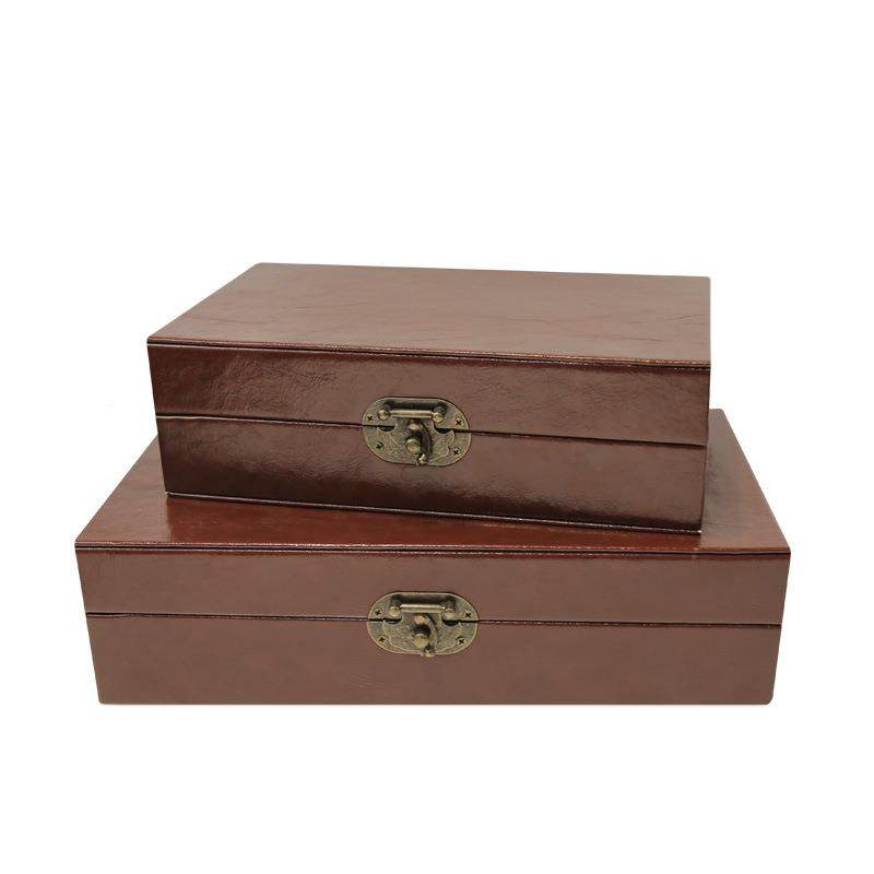 新中设式ATO古典装饰盒软装衣帽间陈深摆板件样房收纳盒咖色皮革,鲜花速递/花卉仿真/绿植园艺,其它园艺用品,淘宝优惠券,粉丝福利购,淘宝优惠卷