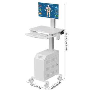 现货手动式易推操FVA作医生查房会诊手车移动查动车多层房移仪器