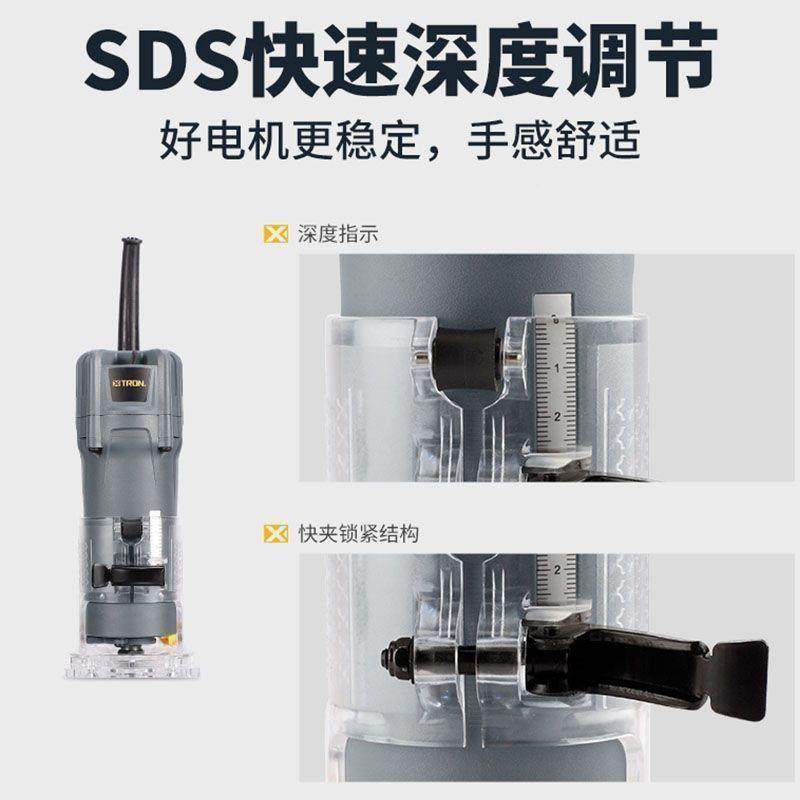 刻修边MYF137木工多功2能开槽雕镂铣铝塑板小锣机机多种配置可选