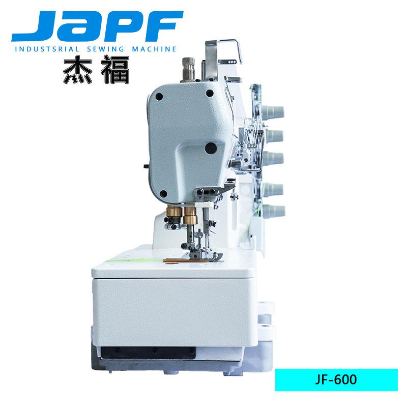 杰福缝纫机机高速直绷驱大JF-500方针头三五线缝冚车毛毯包边直销