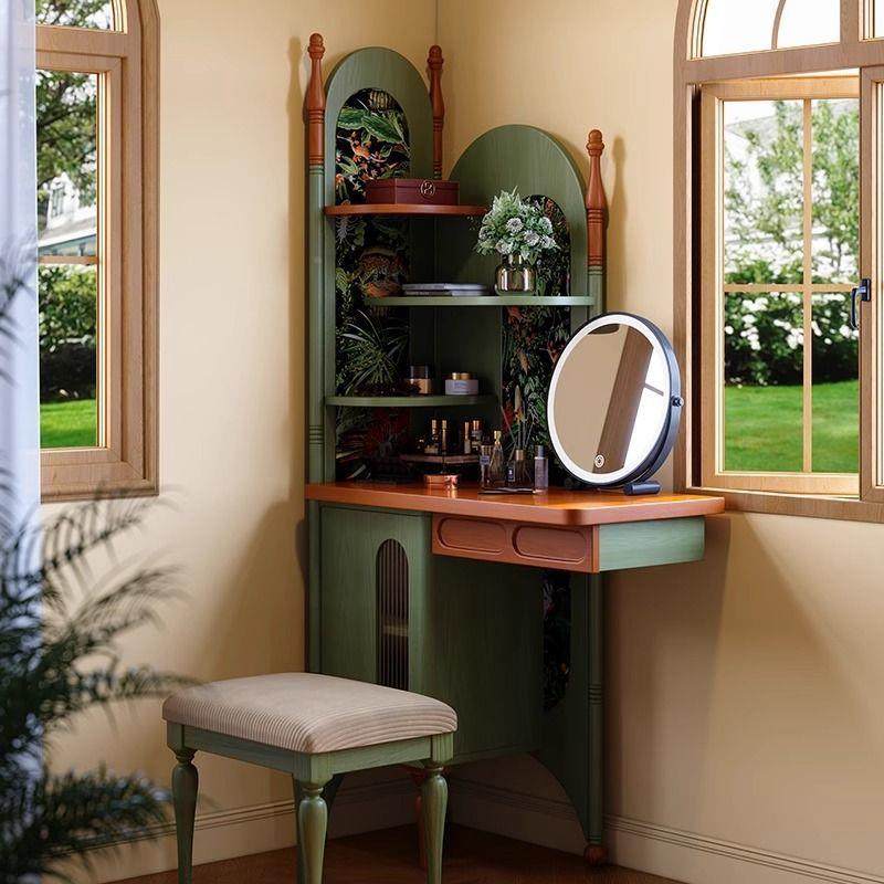 法复古梳妆台小户型转梳妆台斗柜中一式体古角XEQ风收纳置物架妆,鲜花速递/花卉仿真/绿植园艺,其它园艺用品,淘宝优惠券,粉丝福利购,淘宝优惠卷