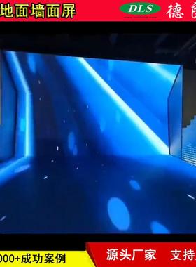 红色光时彩炫酷L面ED动地墙面显示大屏幕P3.9DJQ1尚高清显互示屏