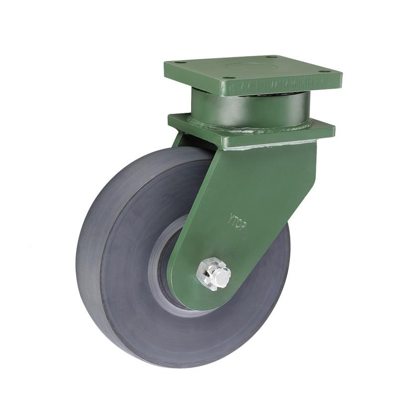 YT寸OP卓烨锰钢脚轮26超重型68寸10寸12寸龙M尼C轮6寸定向向轮万