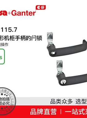 Elesa Ganter伊莉莎冈特 GN 115.7 带U形机柜手柄的闩锁（1）