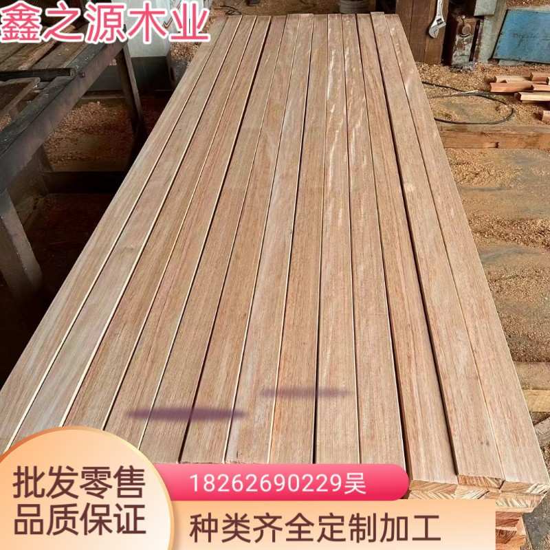 唐木原木直销 唐木板材金花梨板材 厂家户外山樟木定尺加工