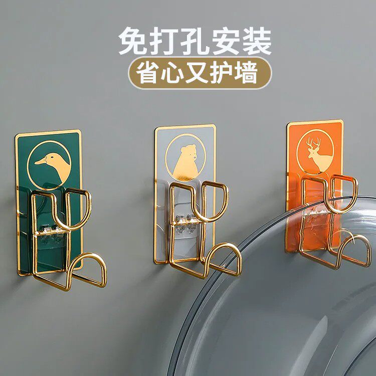 免打孔强力承重粘胶浴室挂钩