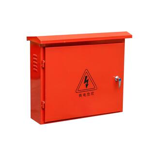重庆防雨红色工地箱多规格工地箱手提箱铁制锁柜工地箱