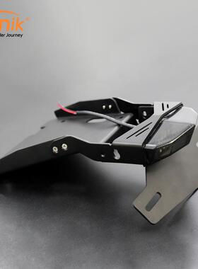 拿铁RNineT_攀爬者改装后牌照架改装尾灯装用支架