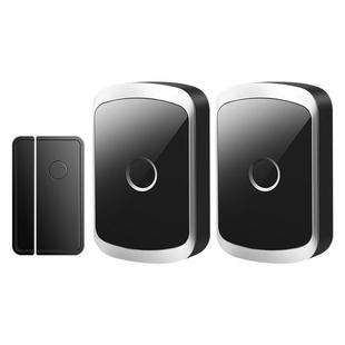 超市冰柜冰箱开门提醒器感应门铃店铺欢迎光临门磁防盗报警器家用