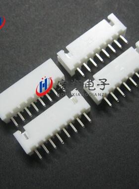 XH-8A直针座XH-8P端子2.54-8PTJC3-8P连接器接插件1000只