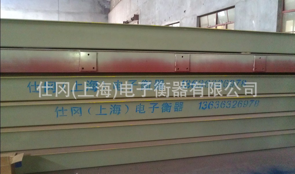 上海150吨英文制式地磅外销型