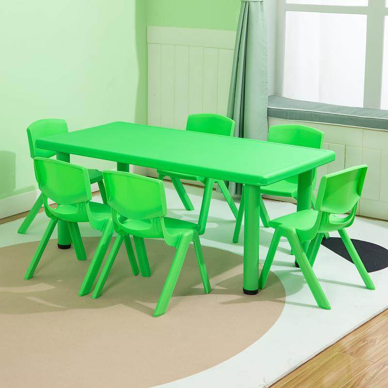 幼儿园桌椅套装塑料课桌儿童桌子椅子宝宝学习写字家用书桌多功能