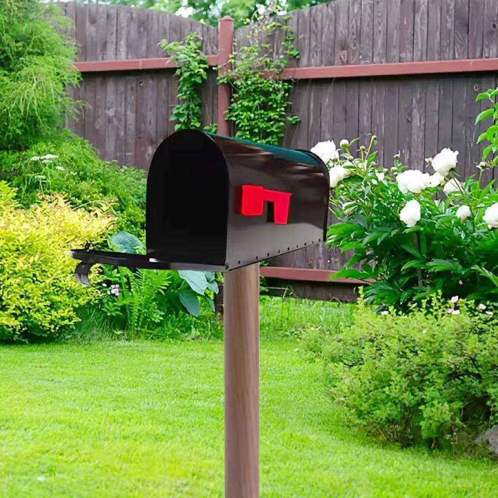 热销金属黑色大信箱户外门口实用型