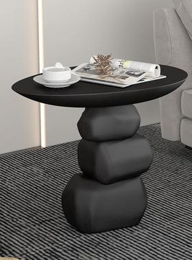 左顾艺术诧寂风玄关桌柜条案入户过道条案设计师款样板房装饰品