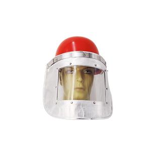 桉叶ny护ea玻璃钢安全帽配双铝箔高温防无品牌/面罩有机面罩防层