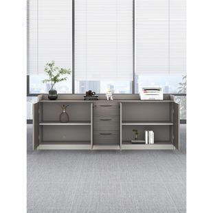 柜储会议室茶水柜办矮公室办公柜子文件柜断SJMGAG 4柜带隔锁物柜