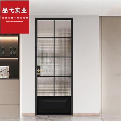 直销法式简复古艺术生璃门平406开门卫间厨房轻玻奢极老铁门