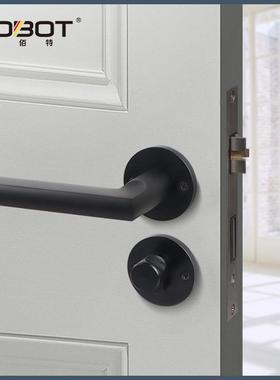 现代门锁室内黑室卧房用门锁家静音分PBT-2020体锁色木门锁门把手