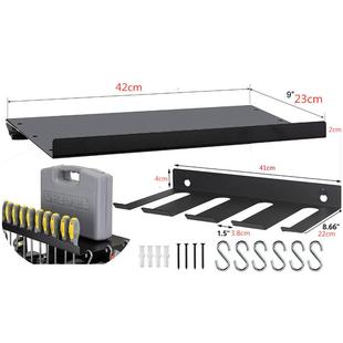 temu收架钻头支钻架壁挂式 电动工664具架车库置物纳存电储架