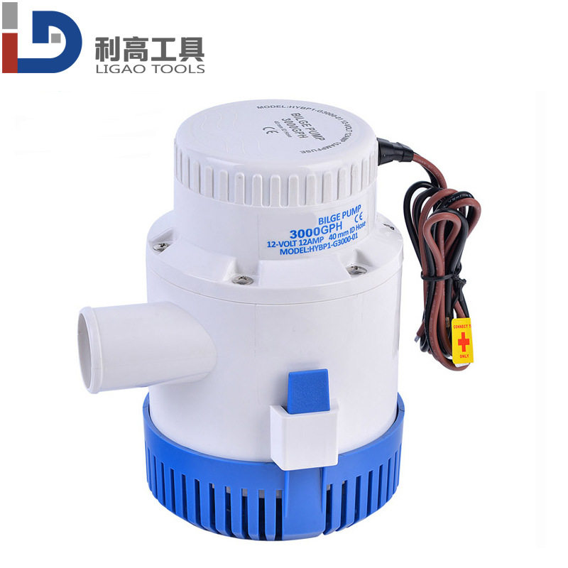 Ebay热销12V大流量舱底泵