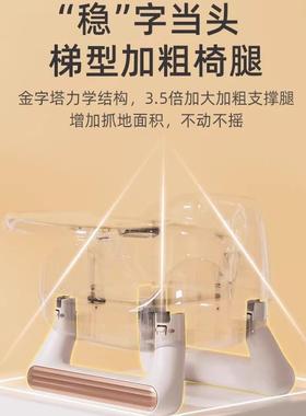 宝餐椅婴儿家用儿宝童叫椅吃饭餐桌椅小椅子XBC靠凳叫子背椅