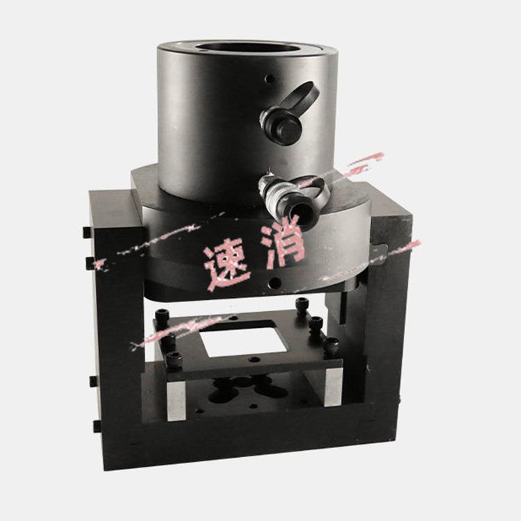 SH-4D快速四孔冲孔机出力100T角钢打孔器定位压板设计四孔开孔器