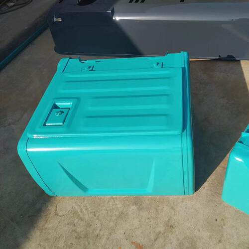 现货E365BE365CE385BE385C挖掘机边门工具箱护网钩机后机罩