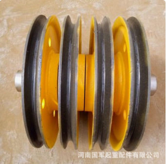32T起重机钢丝绳导向滑轮组