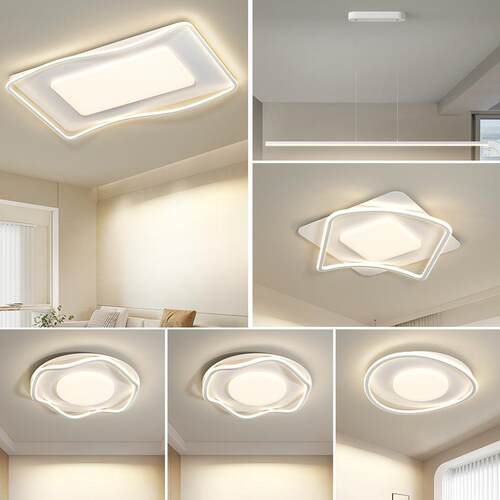 英妙照明客厅灯led吸顶灯简约现代大气大厅灯卧室灯过道阳台灯具