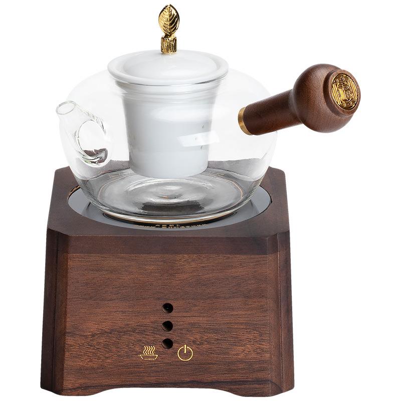 昌朴居煮茶壶煮茶器新款加厚玻璃耐高温烧水茶壶白茶电陶炉煮茶炉