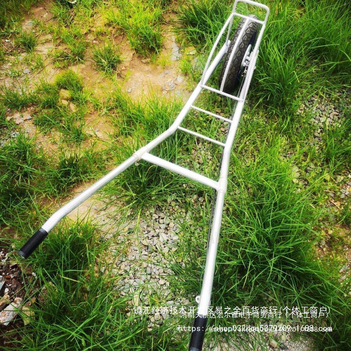 独轮手推车新款轻型农用手推车鸡公车加厚农用小推车手刹搬运车