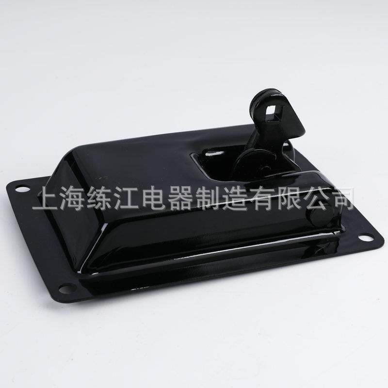 CL866-6-2B安全柜门锁机械门锁机柜门锁黑色配电柜门锁定