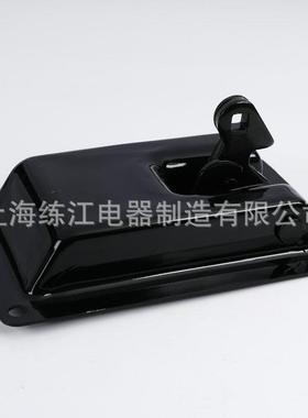 CL866-6-2B安全柜门锁机械门锁机柜门锁黑色配电柜门锁定